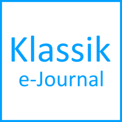 Klassik-Abonnement als e-Journal / 4 Ausgaben pro Jahr